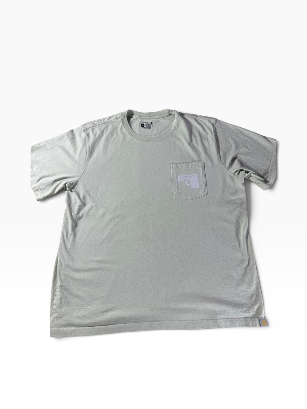 Carhartt 1889 Pocket T Shirt Men’s 2XL Relaxed Fit Green Workwear Graphic